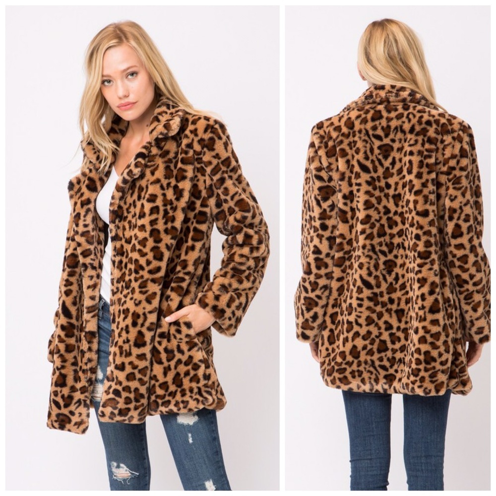 REORDERED! ❤️ Fab Faux Fur Pocket Detail Jacket! - Picture 3 of 7
